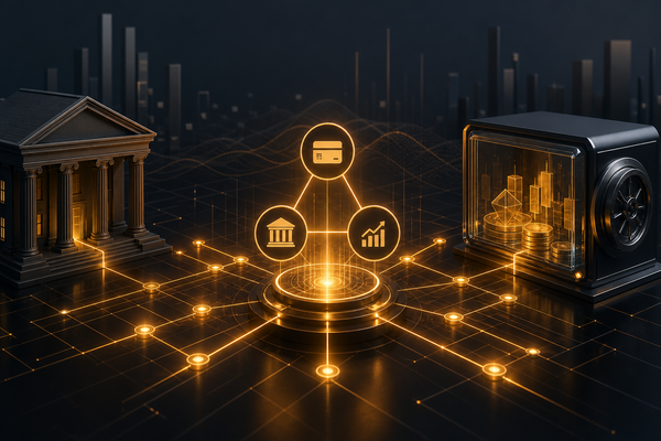 Editorial illustration for Tokenized Collateral: The New Institutional Battleground