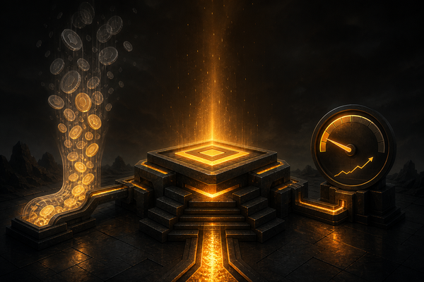 Editorial illustration for STONK: A Solana Launchpad Trading on Revenue, Not Narrative